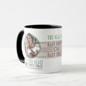 Das Glas selbst ist größtenteils leere Raum-Tasse Tasse (Vorderseite Links)