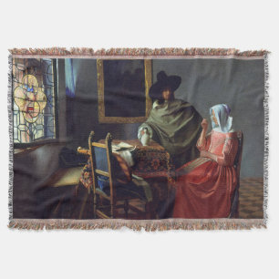 Das Glas Wein von Johannes Vermeer Decke