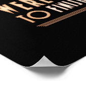 Das Glas: Wolltest du damit fertig sein? (16x20") Poster (Ecke)