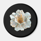 Das Glasdaffodil Magnet (Vorne)