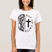 Das Glaube-Shirt, der Mensch des Glaubens, Christl T-Shirt (Vorderseite)