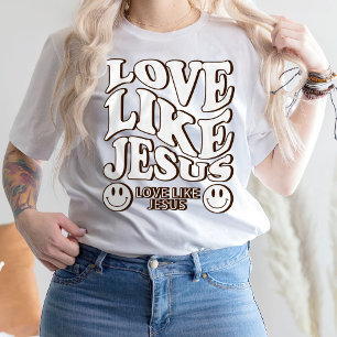 Das Glaube Shirt, Jesus Gaben, Liebe wie Jesus T - T-Shirt
