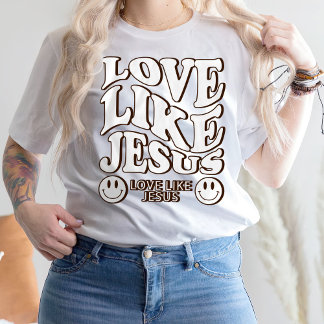 Das Glaube Shirt, Jesus Gaben, Liebe wie Jesus T - T-Shirt