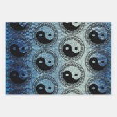 Das Gleichgewicht: Ba Gua, 8 Trigramm Yang TCM Geschenkpapier Set (Vorderseite)