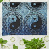 Das Gleichgewicht: Ba Gua, 8 Trigramm Yang TCM Geschirrtuch (Gefaltet)