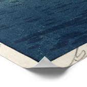 Das glitzernde Meer. Poster (Ecke)