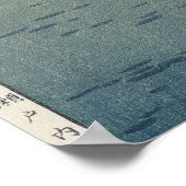 Das glitzernde Meer. Poster (Ecke)
