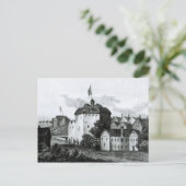 Das Globe Theater auf der Bankseite Postkarte (Stehend Vorderseite)