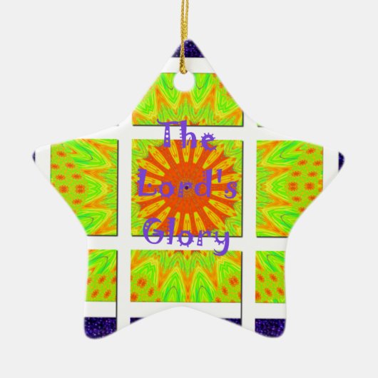 Das glorreiche Muster des grafischen Textes des He Keramikornament (Vorne)