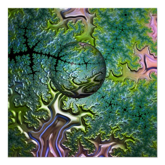 Das Glossy Poster der Reise (Vorderseite)