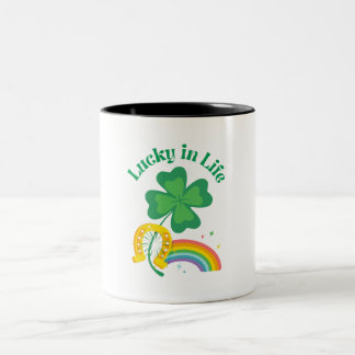 Das Glück am St. Patricks-Tag Besondere TASSE Desi