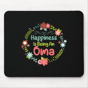 Das Glück am Tag der Mütter ist ein Oma-Design Mousepad