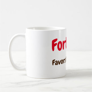 Das Glück begünstigt die fette Tasse