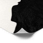 Das Glück begünstigt die Tapferen Poster (Ecke)