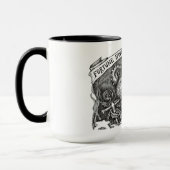 Das Glück begünstigt die vorbereiteten Tasse (Links)