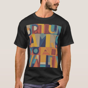 "Das Glück begünstigt Reiche." Männerschwarzes T-S T-Shirt