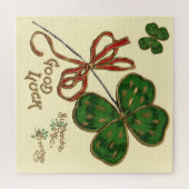 Das Glück beim Irischen Puzzle (Horizontal)