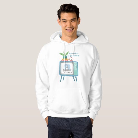 Das Glück beobachtet FRIENDS™ Hoodie (Vorne ganz)