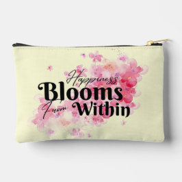 Das Glück blüht aus dem Kleinen Zubehörtasche