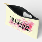 Das Glück blüht aus dem Kleinen Zubehörtasche (Offen)