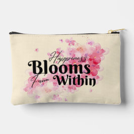 Das Glück blüht aus dem Kleinen Zubehörtasche