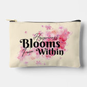 Das Glück blüht aus dem Kleinen Zubehörtasche (Vorderseite)