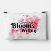 Das Glück blüht aus dem Kleinen Zubehörtasche (Rückseite)