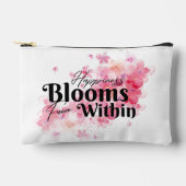 Das Glück blüht aus dem Kleinen Zubehörtasche (Vorderseite)