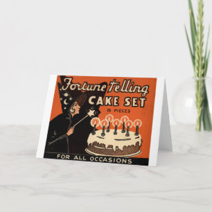 Das Glück, den Kuchen zu reden Karte