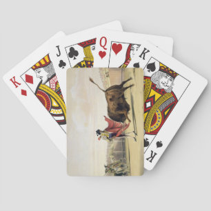 Das Glück der Capa, 1865 (Farb-Lithografie) Spielkarten