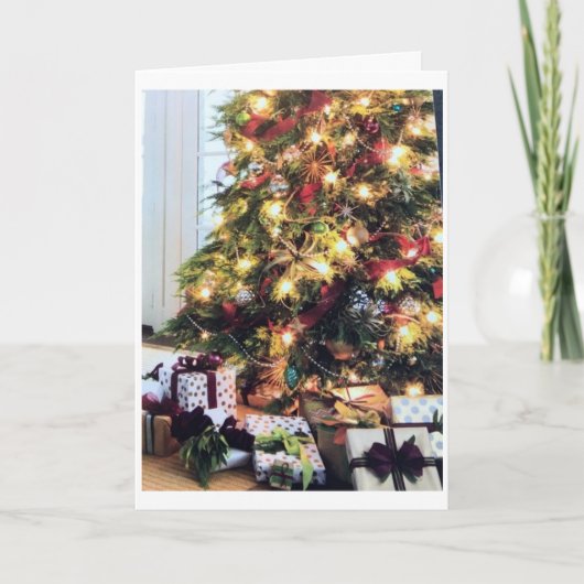 ****DAS GLÜCK DER CHRISTMASTIME**** KARTE (Vorderseite)