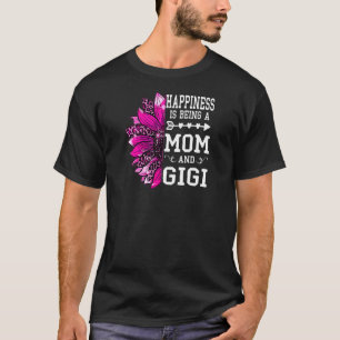 Das Glück der Frauen ist eine Mama und Gigi Mütter T-Shirt