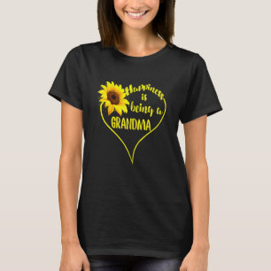 Das Glück der Frauen ist eine Motte der Oma-Sonnen T-Shirt
