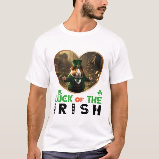 Das Glück der Iren - Irische Poesie-Slam T-Shirt (Vorderseite)