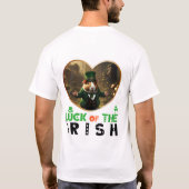 Das Glück der Iren - Irische Poesie-Slam T-Shirt (Rückseite)