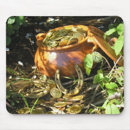 "Das Glück der Iren!" Maus Pad Mousepad (Vorne)