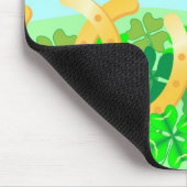 Das Glück der Iren Mousepad (Ecke)