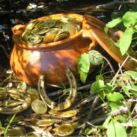 "Das Glück der Iren!" Spielkarten