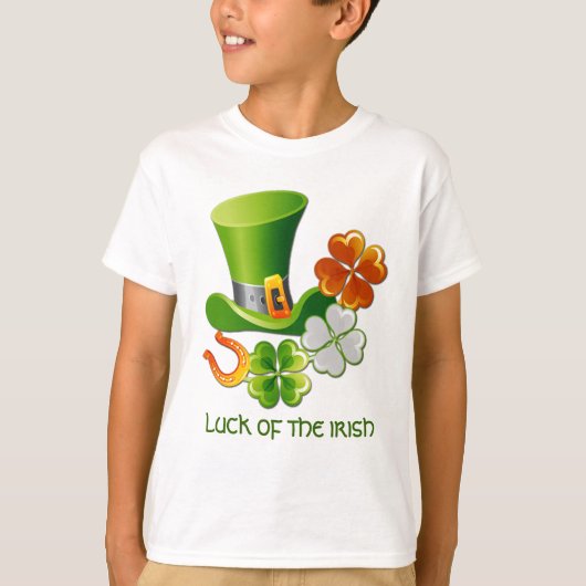 Das Glück der Iren. St. Patrick's Day T - Shirt (Vorderseite)