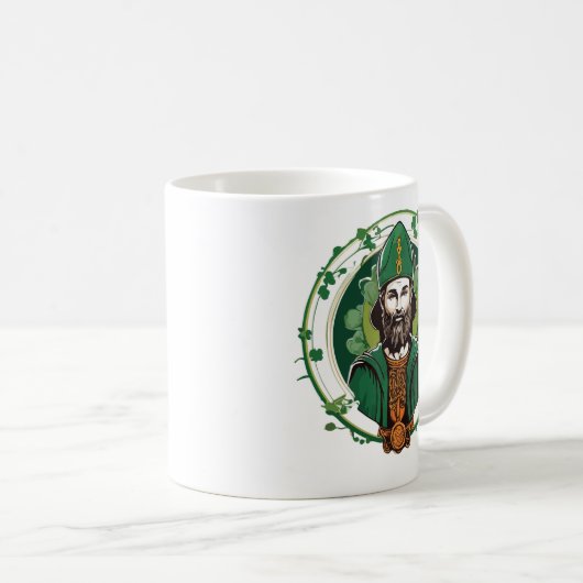 Das Glück der irischen Braut Kaffeetasse (VorderseiteRechts)