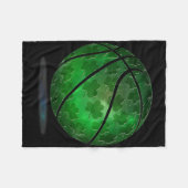 Das Glück der irischen St. Patrick's Day Accessoir Fleecedecke (Vorderseite (Horizontal))