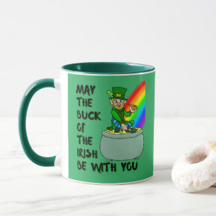 Das Glück der irischen St. Patrick's Tasse