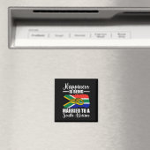 Das Glück der Männer besteht darin, eine Südafrika Magnet (In Situ (Geschirrspüler))