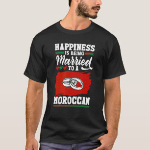 Das Glück der marokkanischen Fahne ist einem Marok T-Shirt