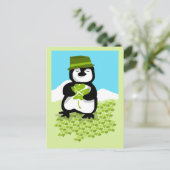 Das Glück der Pinguine Postkarte (Stehend Vorderseite)