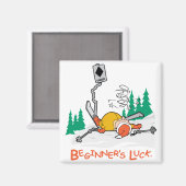 Das Glück des Anfängers Magnet (Vorderseite/Rückseite)