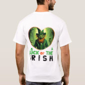 Das Glück des Irischen - Irischen Pub Trivia Nacht T-Shirt (Rückseite)