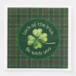 Das Glück des irischen Papiers Napkin Serviette