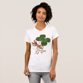Das Glück des irischen Shirts der Frauen (Vorne ganz)