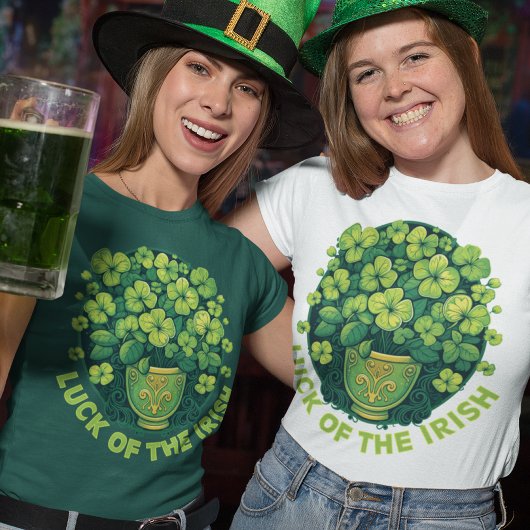 Das Glück des irischen St. Patrick's Day T-Shirt